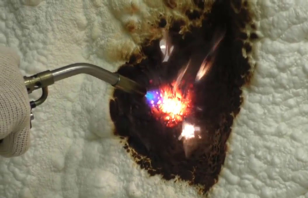 Thi công foam chống cháy